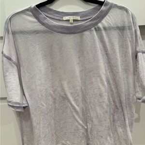 Z Supply Light Gray Women's Short Sleeve Tee
